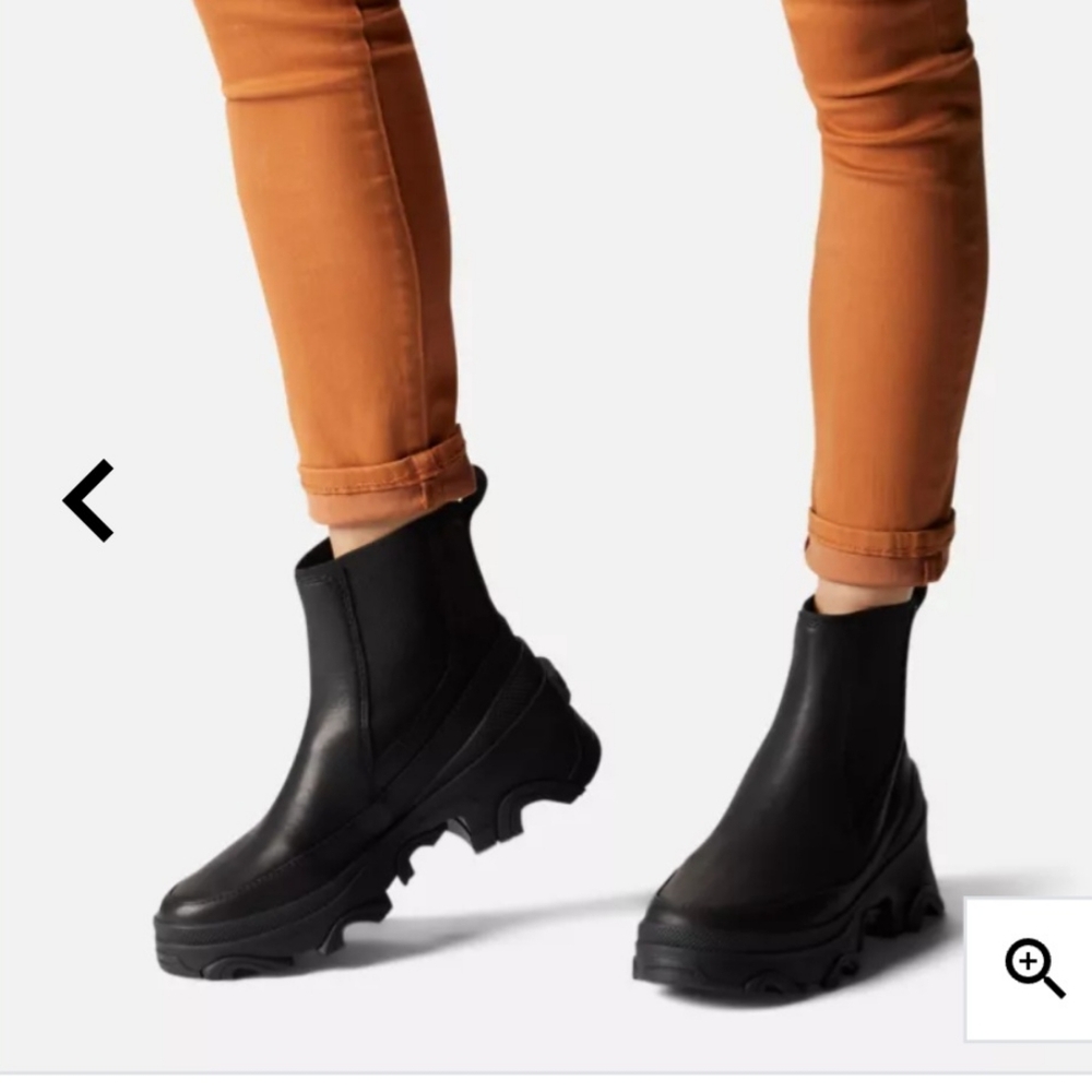 Sorel Black Ankle Boots